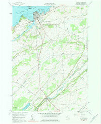 Clayton New York Historical topographic map, 1:24000 scale, 7.5 X 7.5 Minute, Year 1958