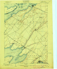 Clayton New York Historical topographic map, 1:62500 scale, 15 X 15 Minute, Year 1903