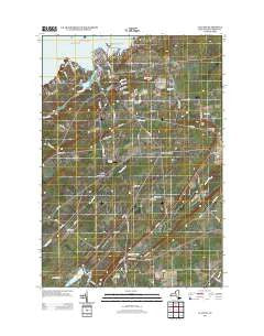 Clayton New York Historical topographic map, 1:24000 scale, 7.5 X 7.5 Minute, Year 2013