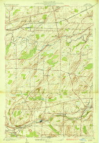 Clifton New York Historical topographic map, 1:24000 scale, 7.5 X 7.5 Minute, Year 1934