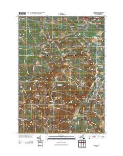 Clinton New York Historical topographic map, 1:24000 scale, 7.5 X 7.5 Minute, Year 2013