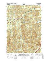 Clintonville New York Current topographic map, 1:24000 scale, 7.5 X 7.5 Minute, Year 2016