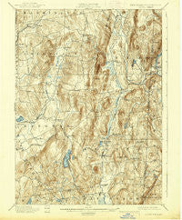 Clove New York Historical topographic map, 1:62500 scale, 15 X 15 Minute, Year 1901