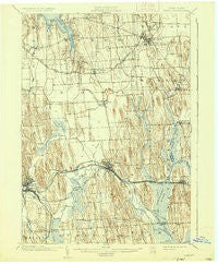 Clyde New York Historical topographic map, 1:62500 scale, 15 X 15 Minute, Year 1902