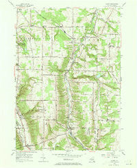 Colden New York Historical topographic map, 1:24000 scale, 7.5 X 7.5 Minute, Year 1955