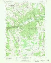 Collins Center New York Historical topographic map, 1:24000 scale, 7.5 X 7.5 Minute, Year 1963