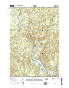 Colton New York Current topographic map, 1:24000 scale, 7.5 X 7.5 Minute, Year 2016