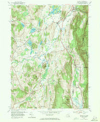 Copake New York Historical topographic map, 1:24000 scale, 7.5 X 7.5 Minute, Year 1953