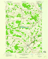Copenhagen New York Historical topographic map, 1:24000 scale, 7.5 X 7.5 Minute, Year 1942