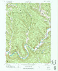 Corbett New York Historical topographic map, 1:24000 scale, 7.5 X 7.5 Minute, Year 1965