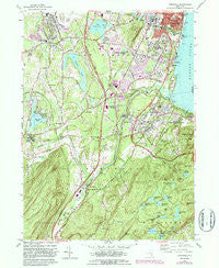 Cornwall New York Historical topographic map, 1:24000 scale, 7.5 X 7.5 Minute, Year 1957