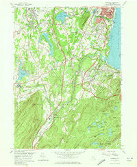 Cornwall New York Historical topographic map, 1:24000 scale, 7.5 X 7.5 Minute, Year 1957