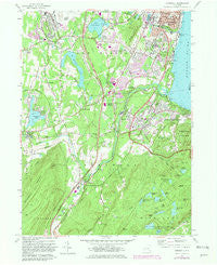 Cornwall New York Historical topographic map, 1:24000 scale, 7.5 X 7.5 Minute, Year 1957
