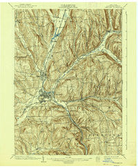 Cortland New York Historical topographic map, 1:62500 scale, 15 X 15 Minute, Year 1903