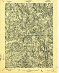 Coventry New York Historical topographic map, 1:62500 scale, 15 X 15 Minute, Year 1902