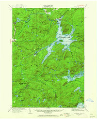 Cranberry Lake New York Historical topographic map, 1:62500 scale, 15 X 15 Minute, Year 1919