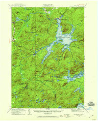 Cranberry Lake New York Historical topographic map, 1:62500 scale, 15 X 15 Minute, Year 1919