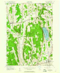 De Ruyter New York Historical topographic map, 1:24000 scale, 7.5 X 7.5 Minute, Year 1943