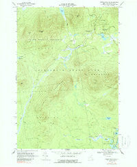 Debar Mountain New York Historical topographic map, 1:24000 scale, 7.5 X 7.5 Minute, Year 1968