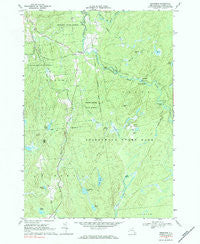 Degrasse New York Historical topographic map, 1:24000 scale, 7.5 X 7.5 Minute, Year 1969