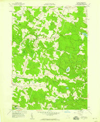 Dugway New York Historical topographic map, 1:24000 scale, 7.5 X 7.5 Minute, Year 1957