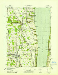 Dundee New York Historical topographic map, 1:31680 scale, 7.5 X 7.5 Minute, Year 1943