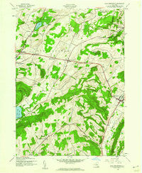 East Springfield New York Historical topographic map, 1:24000 scale, 7.5 X 7.5 Minute, Year 1943