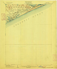 Easthampton New York Historical topographic map, 1:62500 scale, 15 X 15 Minute, Year 1904