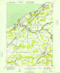 Eden New York Historical topographic map, 1:24000 scale, 7.5 X 7.5 Minute, Year 1949