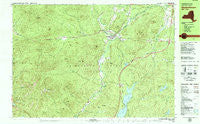 Elizabethtown New York Historical topographic map, 1:25000 scale, 7.5 X 15 Minute, Year 1978