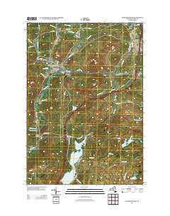 Elizabethtown New York Historical topographic map, 1:24000 scale, 7.5 X 7.5 Minute, Year 2013