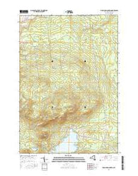 Ellenburg Mountain New York Current topographic map, 1:24000 scale, 7.5 X 7.5 Minute, Year 2016