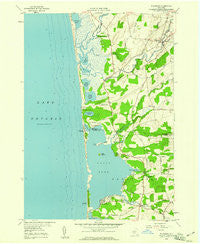 Ellisburg New York Historical topographic map, 1:24000 scale, 7.5 X 7.5 Minute, Year 1958