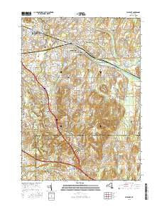 Fairport New York Current topographic map, 1:24000 scale, 7.5 X 7.5 Minute, Year 2016
