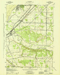 Farnham New York Historical topographic map, 1:31680 scale, 7.5 X 7.5 Minute, Year 1944