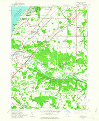 Farnham New York Historical topographic map, 1:24000 scale, 7.5 X 7.5 Minute, Year 1960