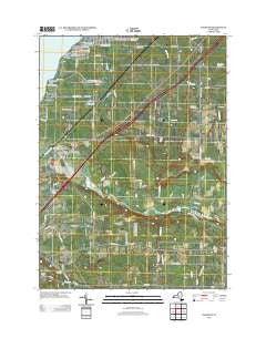 Farnham New York Historical topographic map, 1:24000 scale, 7.5 X 7.5 Minute, Year 2013