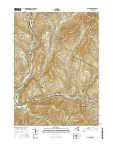 Fleischmanns New York Current topographic map, 1:24000 scale, 7.5 X 7.5 Minute, Year 2016