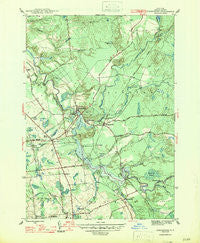 Forestport New York Historical topographic map, 1:31680 scale, 7.5 X 7.5 Minute, Year 1947