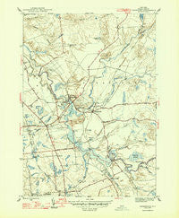 Forestport New York Historical topographic map, 1:31680 scale, 7.5 X 7.5 Minute, Year 1947