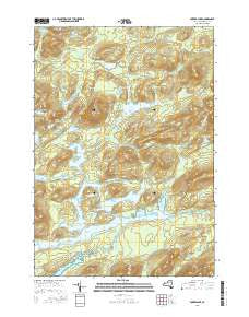 Forked Lake New York Current topographic map, 1:24000 scale, 7.5 X 7.5 Minute, Year 2016