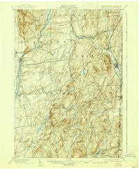 Fort Ann New York Historical topographic map, 1:62500 scale, 15 X 15 Minute, Year 1904