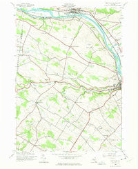 Fort Plain New York Historical topographic map, 1:24000 scale, 7.5 X 7.5 Minute, Year 1944