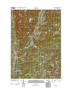 Fort Ann New York Historical topographic map, 1:24000 scale, 7.5 X 7.5 Minute, Year 2013