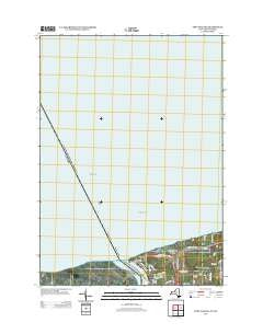 Fort Niagara New York Historical topographic map, 1:24000 scale, 7.5 X 7.5 Minute, Year 2013