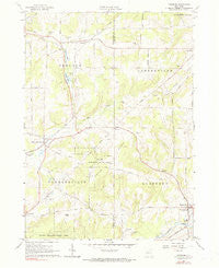 Freedom New York Historical topographic map, 1:24000 scale, 7.5 X 7.5 Minute, Year 1963