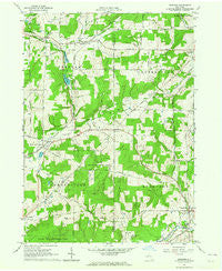 Freedom New York Historical topographic map, 1:24000 scale, 7.5 X 7.5 Minute, Year 1963