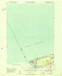 Ft Niagara New York Historical topographic map, 1:24000 scale, 7.5 X 7.5 Minute, Year 1950