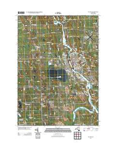 Fulton New York Historical topographic map, 1:24000 scale, 7.5 X 7.5 Minute, Year 2013