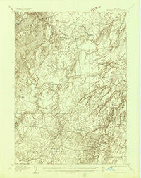 Gansevoort New York Historical topographic map, 1:24000 scale, 7.5 X 7.5 Minute, Year 1935